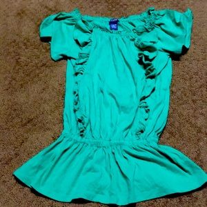 Chaps blouse Girl size 12 green, St. Patrick’s holidays parties EUC